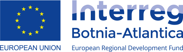 Intrerreg-BA-ENG-CMYK Finansiär Interreg Botnia-Atlanticas logoyp